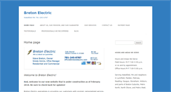 Desktop Screenshot of bretonelectric.com